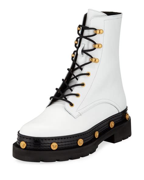 versace lace up boots low price size 11|Women's Versace Boots Sale .